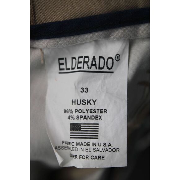 ELDERADO KHAKI PANTS MENS SIZE 33 HUSKY INSEAM 29" - Picture 5 of 5